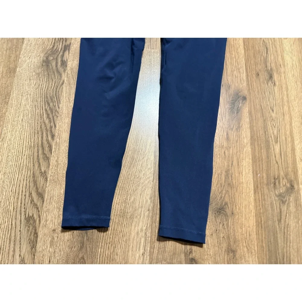 Nike Pro Leggings Womens Small Blue Athletic Workout Tights Excellent